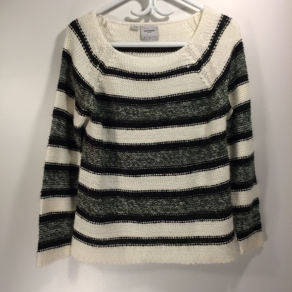 Vero Moda Striped Knit Sweater Size Med - Picture 1 of 8